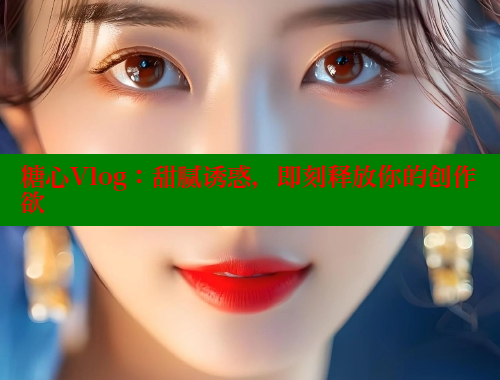 糖心Vlog：甜腻诱惑，即刻释放你的创作欲 糖心vlong官方网站 第1张