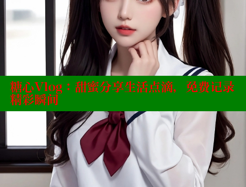 糖心Vlog：甜蜜分享生活点滴，免费记录精彩瞬间