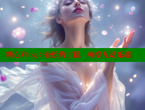 糖心Vlog：轻松约主播，畅享互动乐趣 糖心vlog网页版 第1张