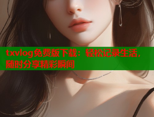 txvlog免费版下载：轻松记录生活，随时分享精彩瞬间
