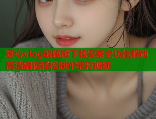 糖心vlog破解版下载安装全功能解锁高清编辑轻松制作精彩视频  第1张
