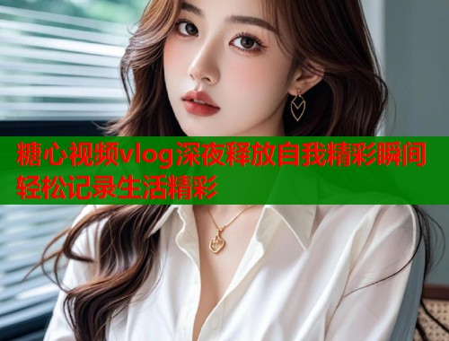 糖心视频vlog深夜释放自我精彩瞬间轻松记录生活精彩
