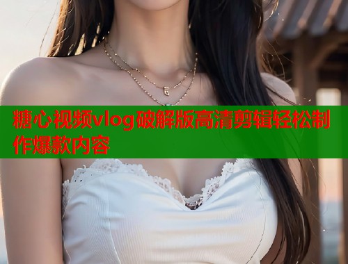 糖心视频vlog破解版高清剪辑轻松制作爆款内容  第2张