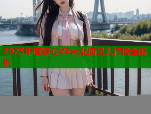 2025年度糖心Vlog女演员人行榜全解析