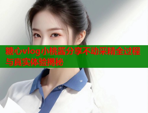 糖心vlog小桃酱分享不动采精全过程与真实体验揭秘  第1张