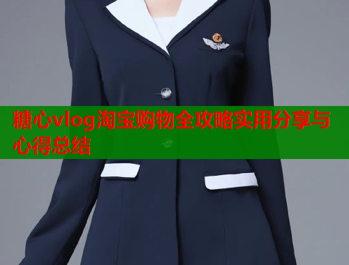 糖心vlog淘宝购物全攻略实用分享与心得总结