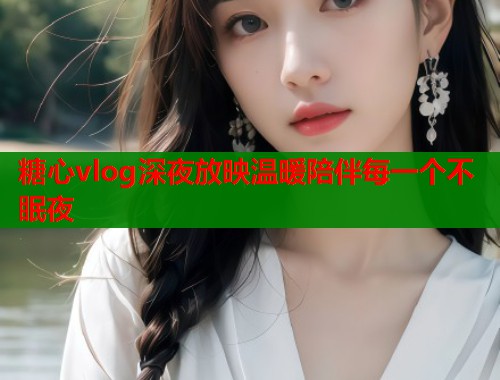 糖心vlog深夜放映温暖陪伴每一个不眠夜